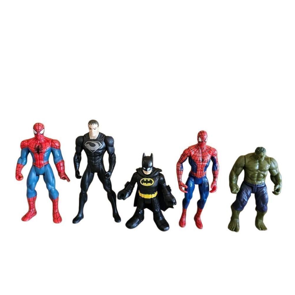 DC comics Marvel Super heroes 5pc bundle